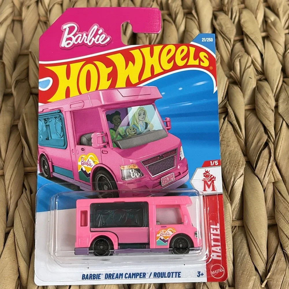 Barbie Hot Wheels Dream Camper Mobile Home Van Bright Pink Hotwheels 🆕 2026